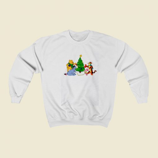 Tiger Piglet And Pooh Friends Christmas Christmas Sweatshirt Style