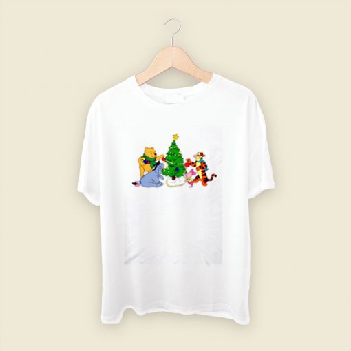 Tiger Piglet And Pooh Friends Christmas Men T Shirt Style