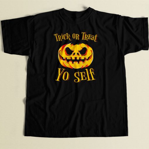 Trick Or Treat Yo Self 80s Men T Shirt