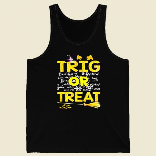 Trig Or Treat Men Tank Top