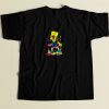 Trippy Bart The Paint Trap Is For Bart 80s Men T Shirt