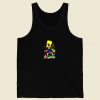 Trippy Bart The Paint Trap Is For Bart Men Tank Top