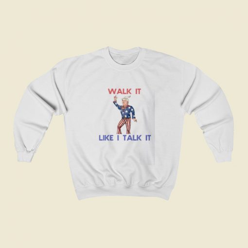 Trump Walk It Migos Drake Christmas Sweatshirt Style