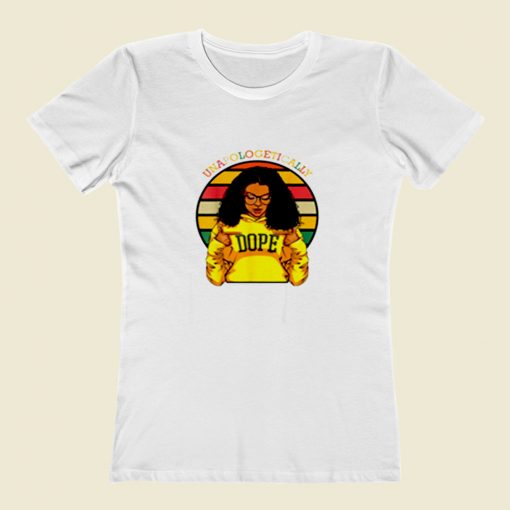 Unapologetically Dope Afro Pride Women T Shirt Style