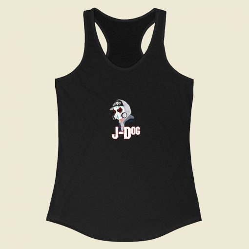 Undead J Dog Racerback Tank Top Style