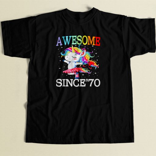 Unicorn 50th Birthday 80s Men T Shirt