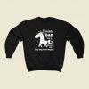 Unicorn Dad Like A Regular Dad 80s Fashionable Sweatshirt