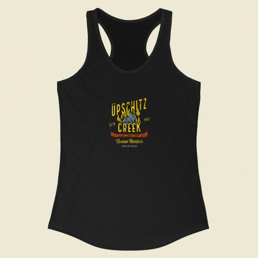 Upschitz Creek Racerback Tank Top Style