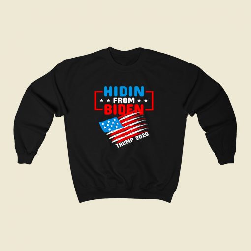 Usa Flag Trump 2020 Anti Joe Biden Pullover 80s Fashionable Sweatshirt