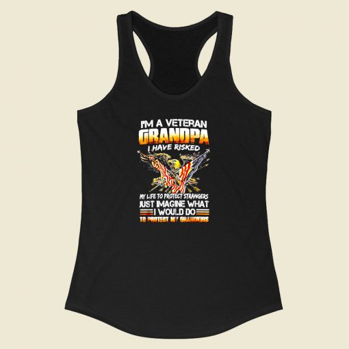 Veteran Racerback Tank Top Style