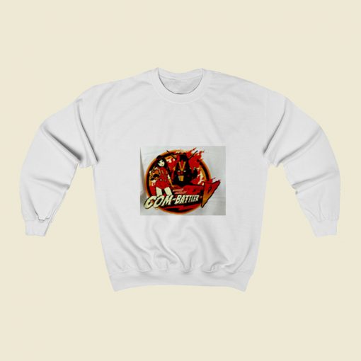 Vintage Combattler V Christmas Sweatshirt Style