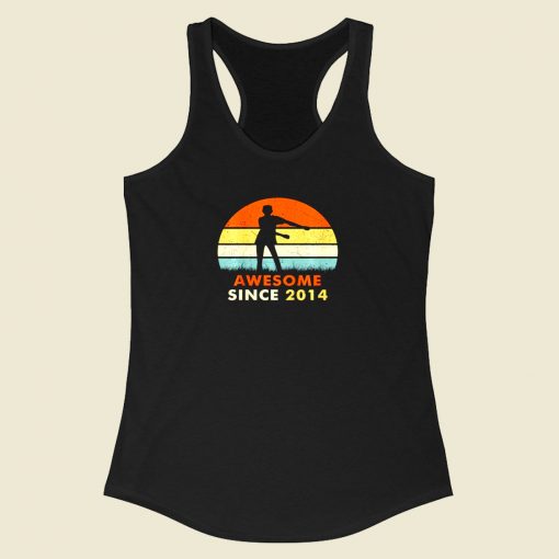 Vintage Floss Dance 2014 Racerback Tank Top Style