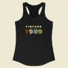 Vintage October 1989 Racerback Tank Top Style