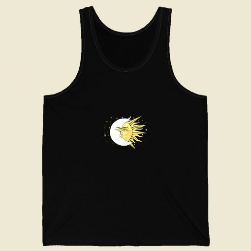 Vintage90s Sun And Moon Men Tank Top