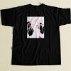 Waifu Anime Girl 80s Men T Shirt