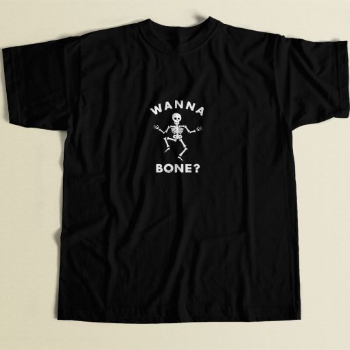 Wanna Bone 80s Men T Shirt