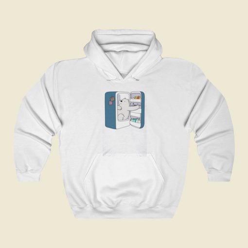 We Bare Bears Ice Bear Street Hoodie Style