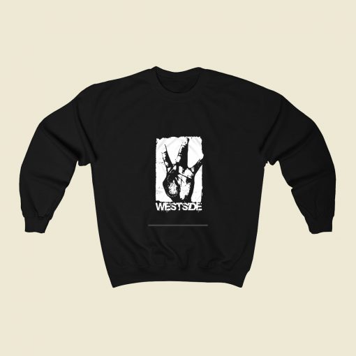 West Side Graphic 80s Fashionable Sweatshirt