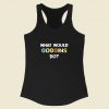 What Would Goggins Do Racerback Tank Top Style