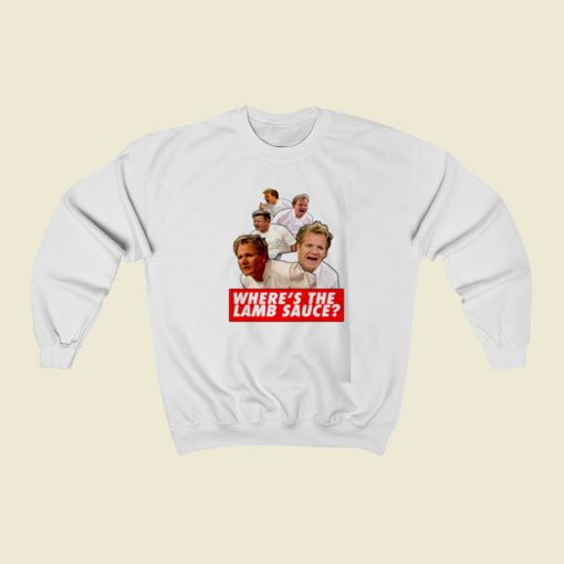 Wheres The Lamb Sauce Christmas Sweatshirt Style