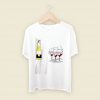 Wine And Corona Men T Shirt Style