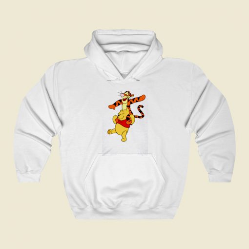 Winnie The Pooh Tigger Cartoon Street Hoodie Style