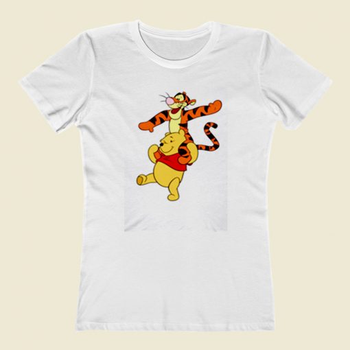 Winnie The Pooh Tigger Cartoon Women T Shirt Style