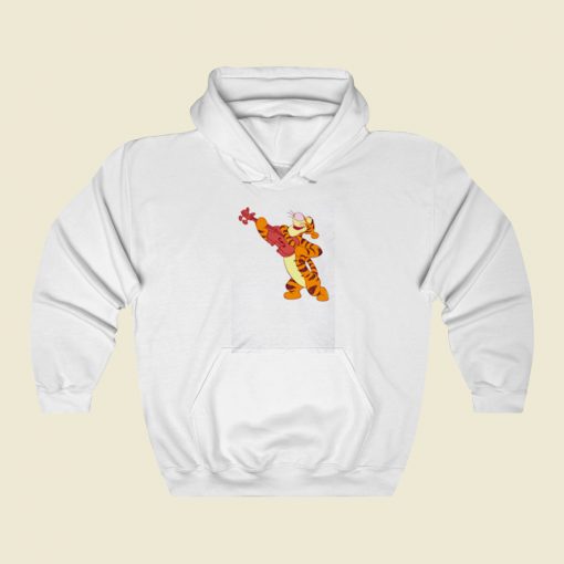 Winnie The Pooh Tigger Design For Holidays Street Hoodie Style