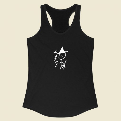 Witch Symbol Racerback Tank Top Style