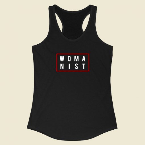 Womanist Black Feminist Racerback Tank Top Style