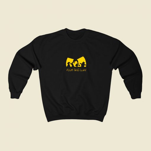 Wu Tang Clan Pooh Tang Clan 80s Fashionable Sweatshirt