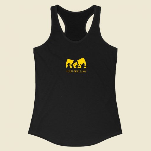 Wu Tang Clan Pooh Tang Clan Racerback Tank Top Style