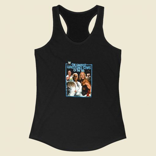 Wwe Wwf The Greatest Racerback Tank Top Style