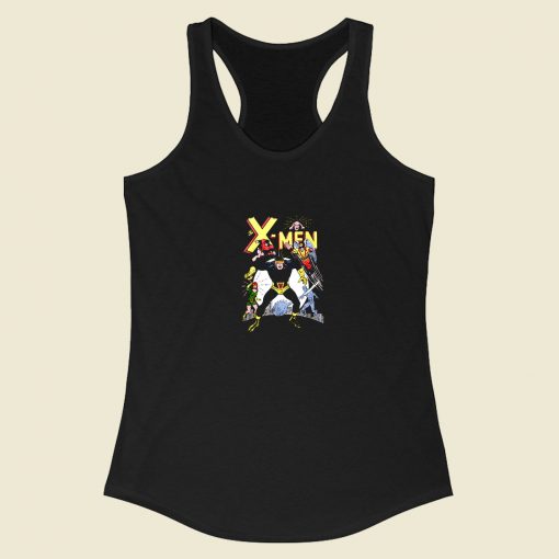 X Men Fateful Finale Racerback Tank Top Style