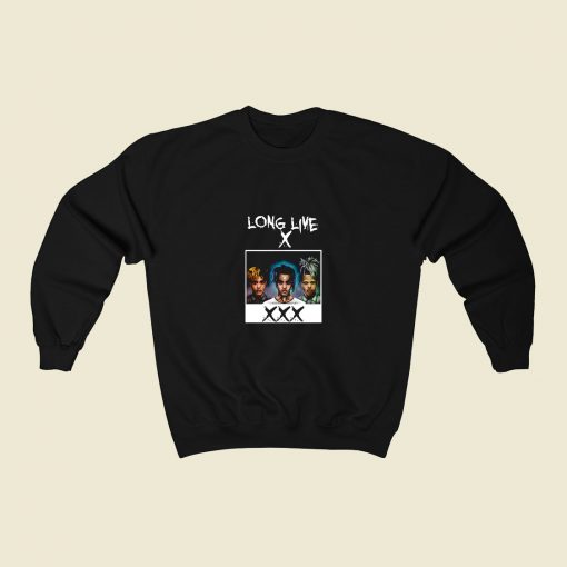 Xxxtentacion Long Live Artwork 80s Fashionable Sweatshirt