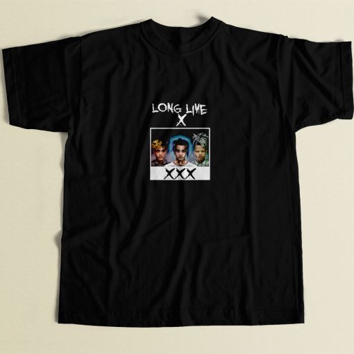 Xxxtentacion Long Live Artwork 80s Men T Shirt