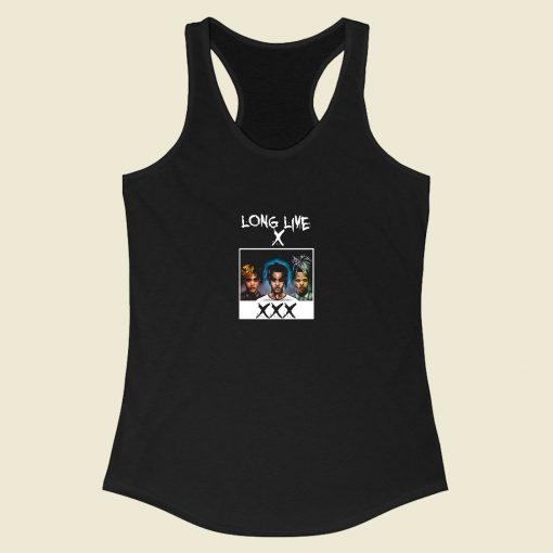 Xxxtentacion Long Live Artwork Racerback Tank Top Style