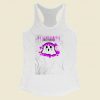 Yami Kawaii Ghost Japanese Nu Goth Women Racerback Tank Top