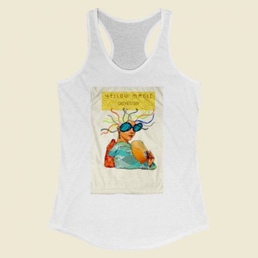 Yellow Magic Orchestra Women Racerback Tank Top