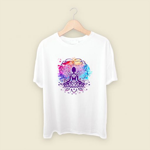 Yoga Meditation India Men T Shirt Style