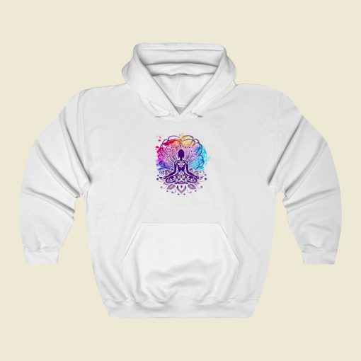 Yoga Meditation India Street Hoodie Style