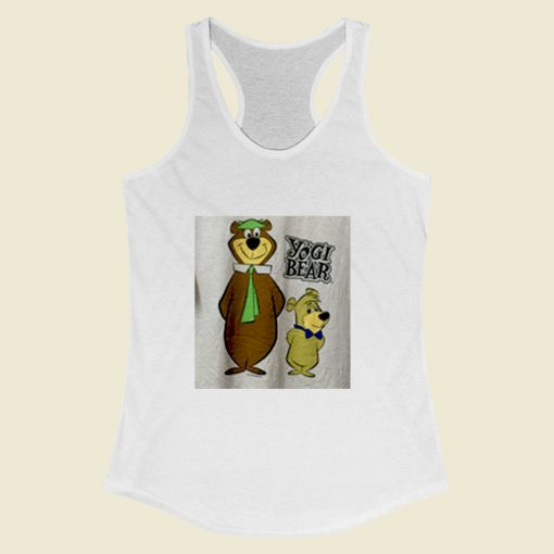 Yogi Bear Boo Boo Women Racerback Tank Top