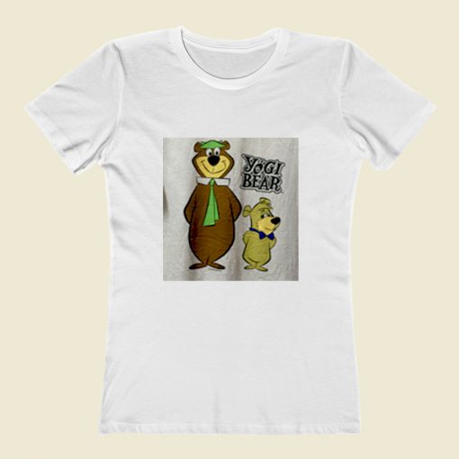 Yogi Bear Boo Boo Women T Shirt Style