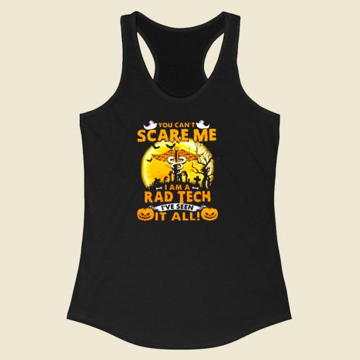 You Cant Scaere Me Racerback Tank Top Style