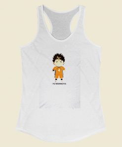 Yuu Nishinoya Senpai Women Racerback Tank Top