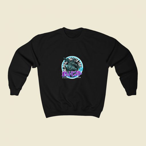 Zekrom Pokemon 80s Fashionable Sweatshirt