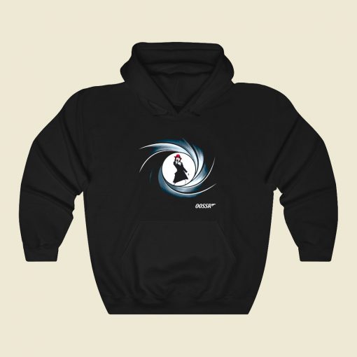 00ssr James Bond Funny Graphic Hoodie