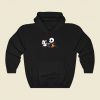 A Boy And His Dog Funny Graphic Hoodie