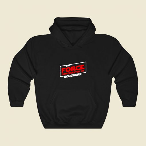 A Padawans Excuse Funny Graphic Hoodie