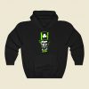 Abe Lincoln Irish Shamrock St Patricks Day Themed Design Funny Graphic Hoodie